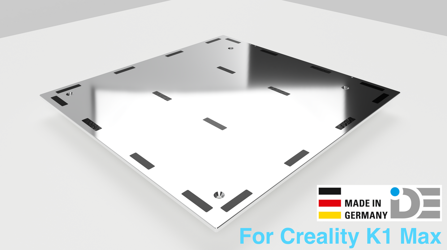IDE upgrade build platform for Creality K1 Max - upgrade build plate