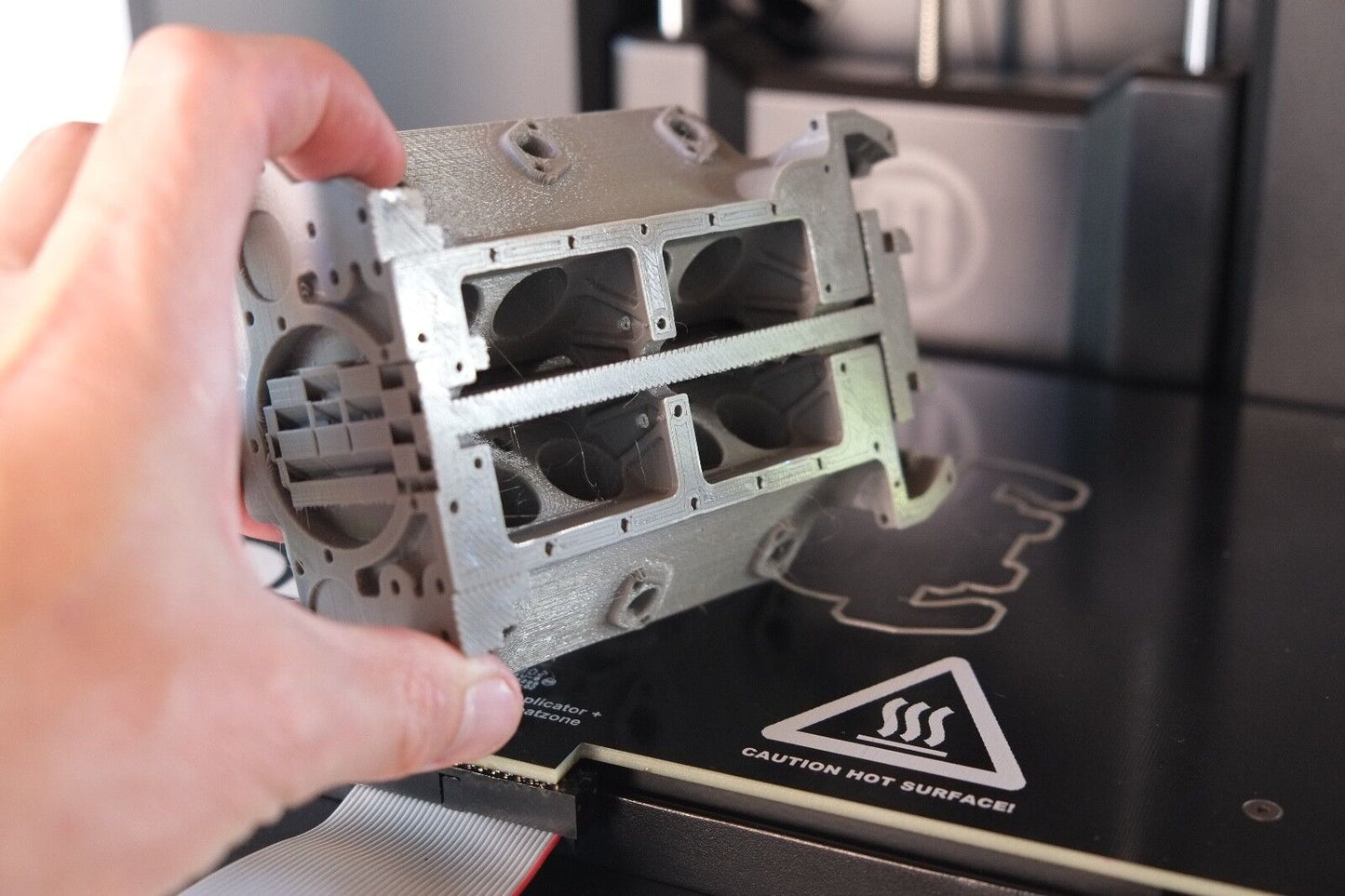 IDE Heated Build Plate System for the MakerBot Replicator+ heated build platform