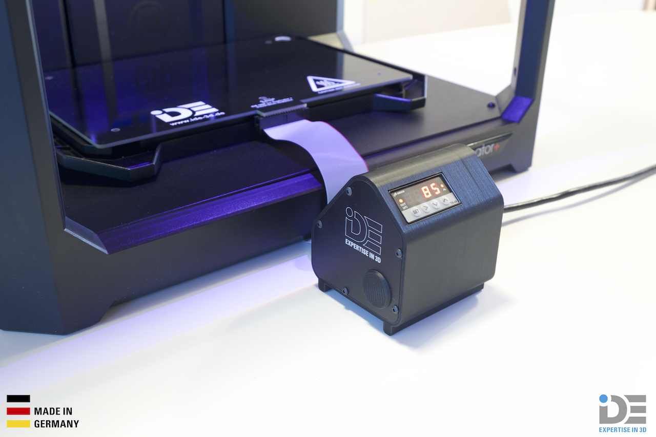 IDE Heated Build Plate System for the MakerBot Replicator+ heated build platform