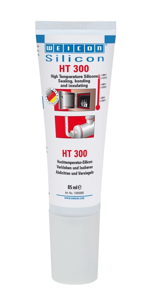 WEICON Silicone HT 300 85 ml red high temperature resistant up to 300°C