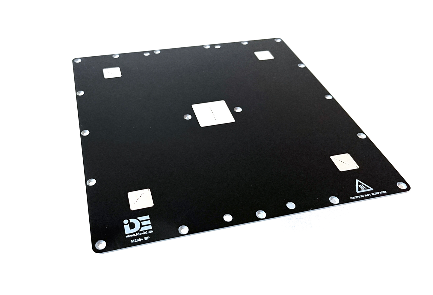 IDE Smooth Build Plate f. Zortrax M200 Plus Bauplattform Raftless not perforated